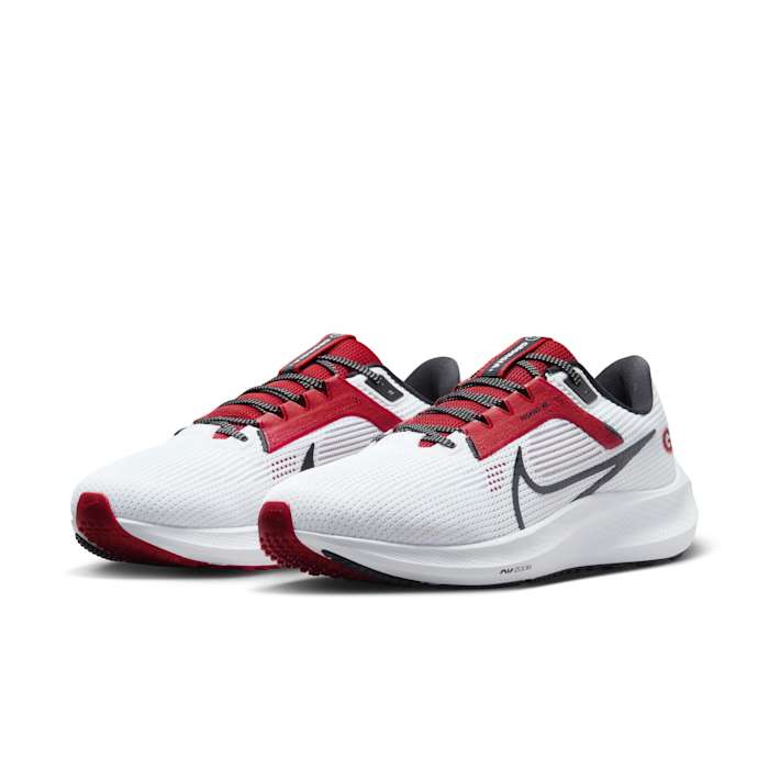 Georgia Bulldogs White NCAA Zoom Pegasus 40 - $139.99